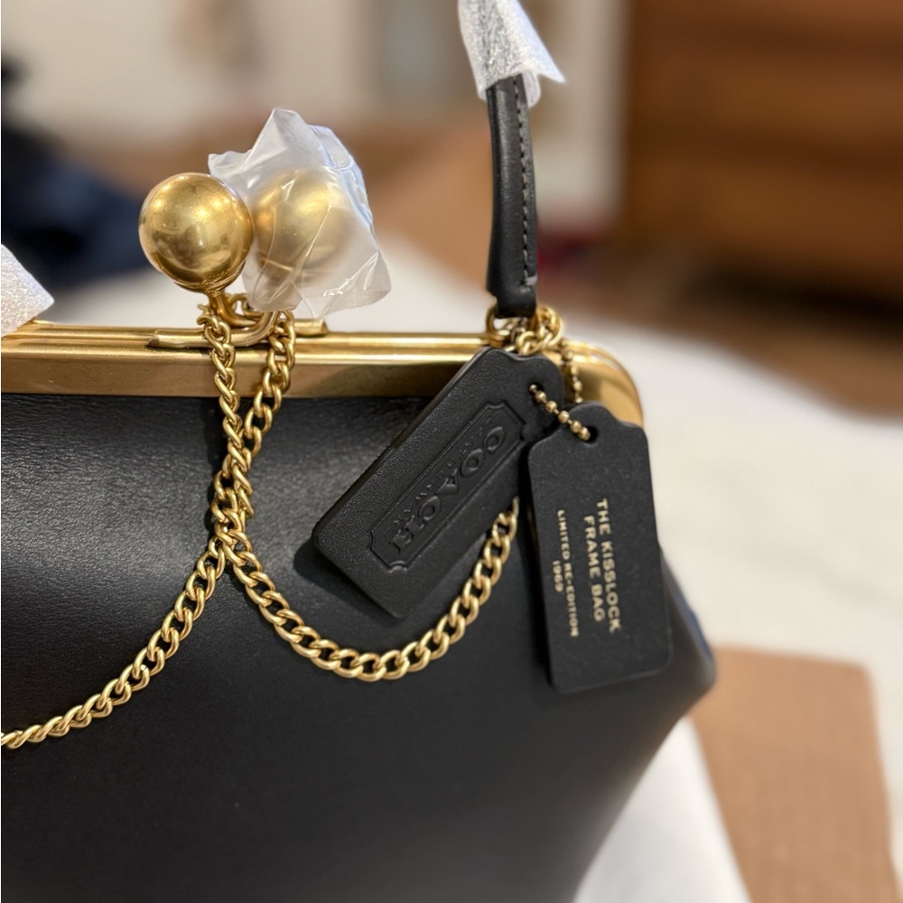 Coach Kisslock Black 1969 Limited Edition Bag - Picture 6 of 11